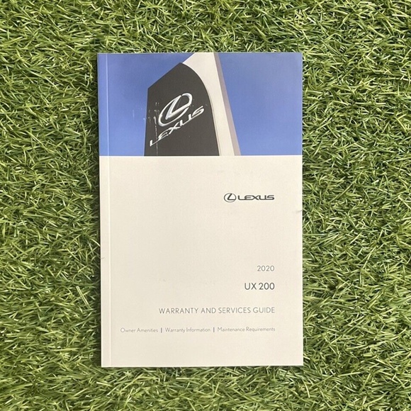 2020 Lexus UX200 Owners Manual w/ Navigation - Picture 7 of 14